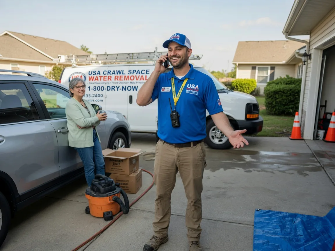 Crawl Space Water Removal Hickory, NC FAQs